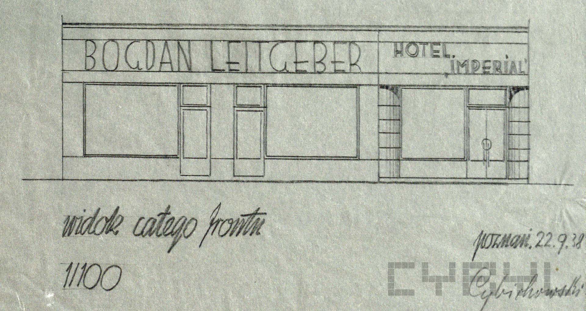 Hotel Imperial | Projekty Stefana Cybichowskiego | 1938 | MKZ