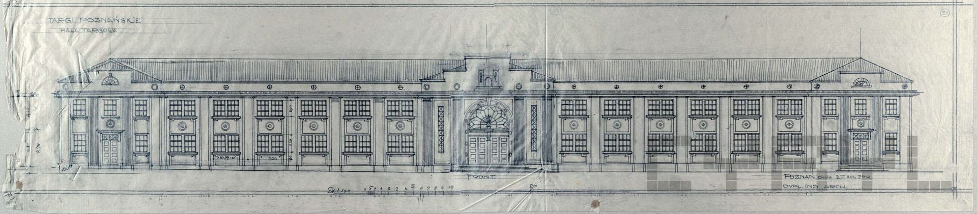 Pałac Targowy MTP | Projekty Stefana Cybichowskiego | 1924–1925 | MKZ
