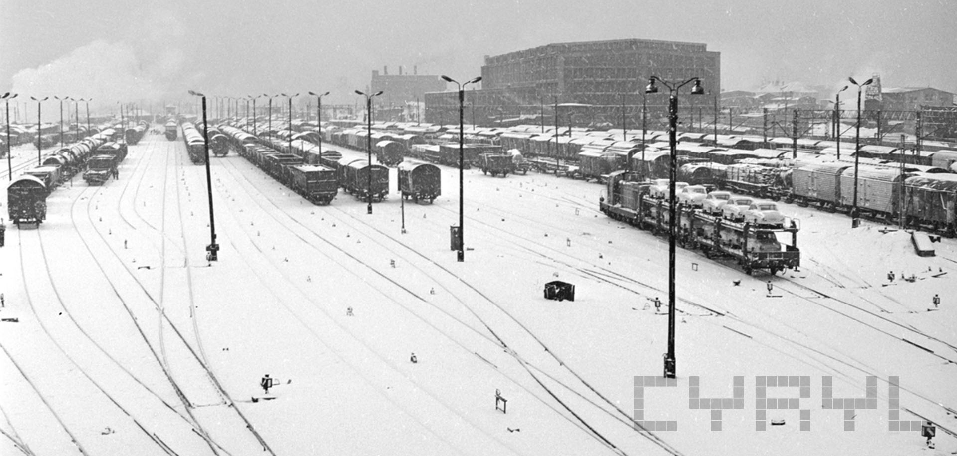Dworzec Poznań Główny | Fotografie z lat 70. XX wieku