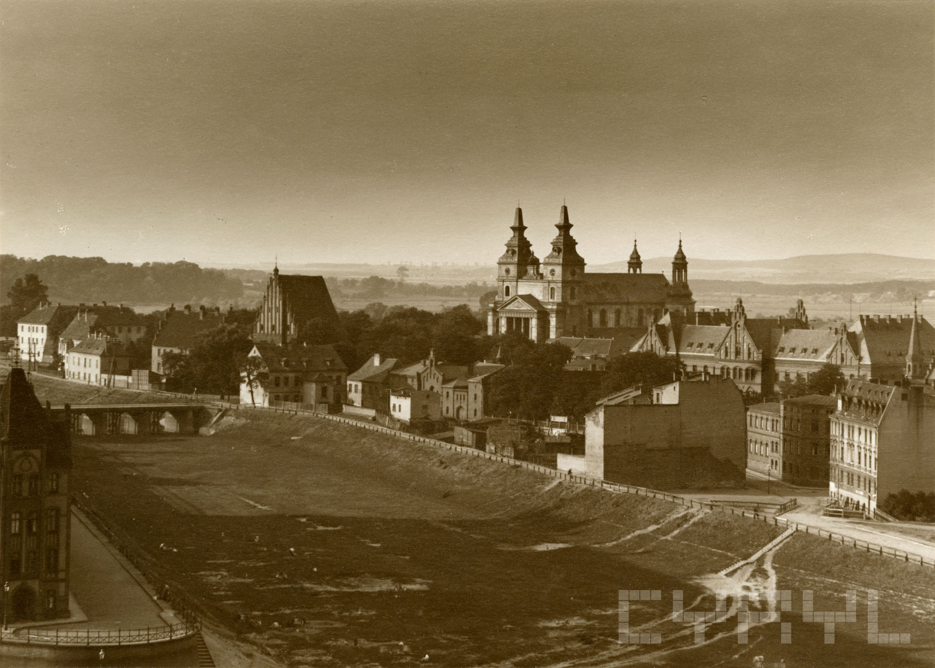 Katedra i dzielnica prawobrzeżna | 1929–1939 | Fotografie Romana Stefana Ulatowskiego