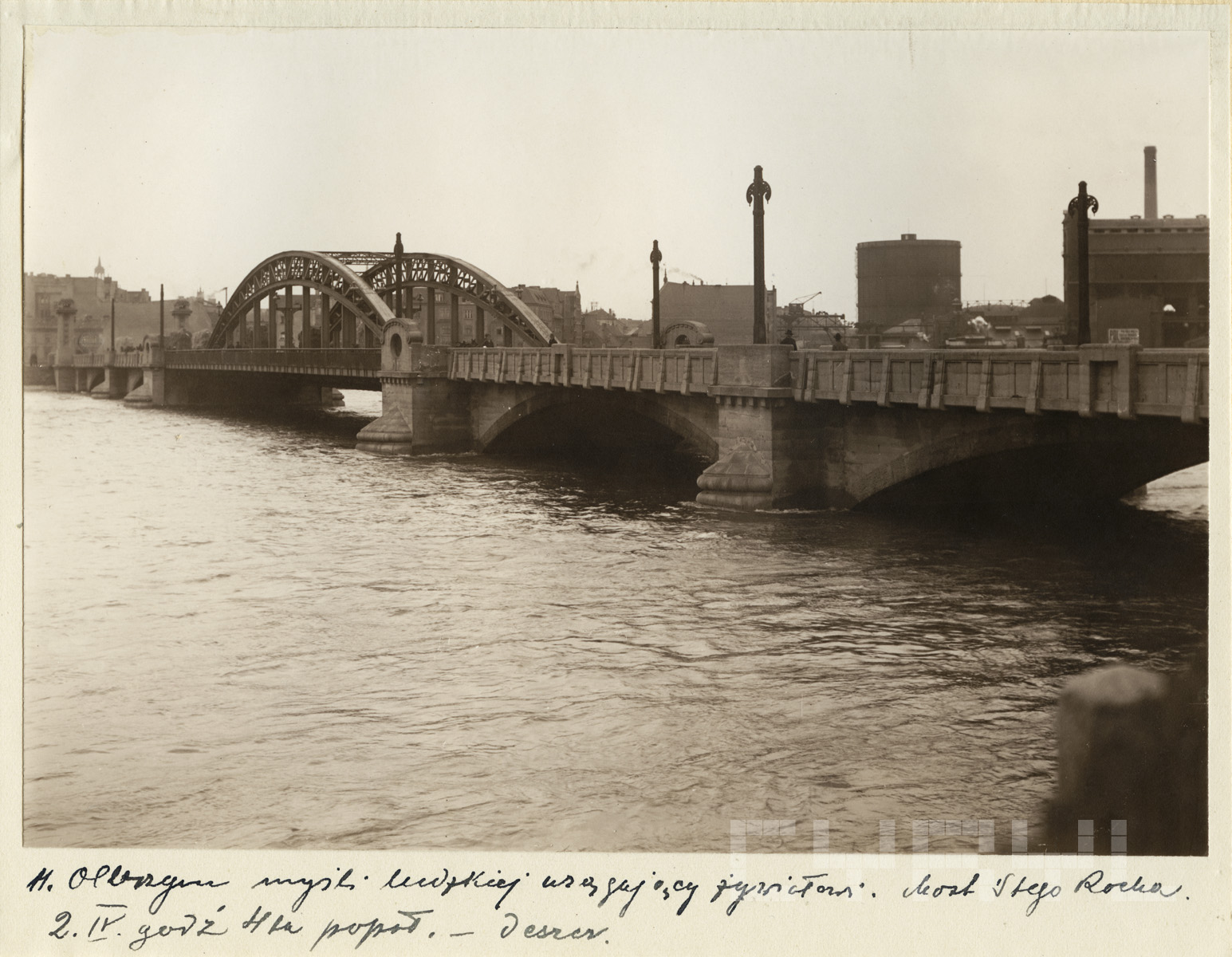 Powódź 1924 w Poznaniu | Fotografie Romana Stefana Ulatowskiego
