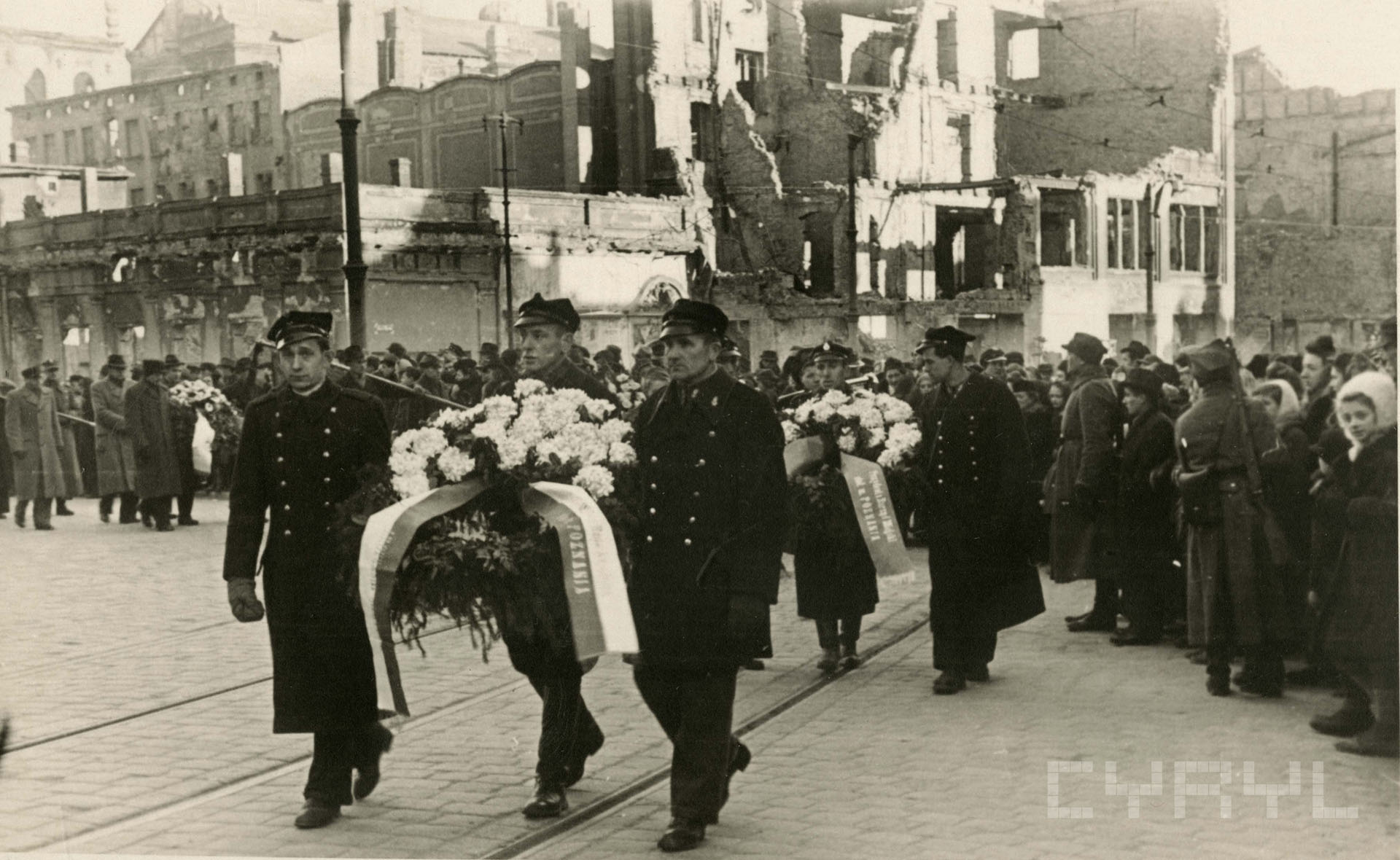 Feliks Nowowiejski - pogrzeb i kondolencje | 1946 | Archiwum rodziny Nowowiejskich