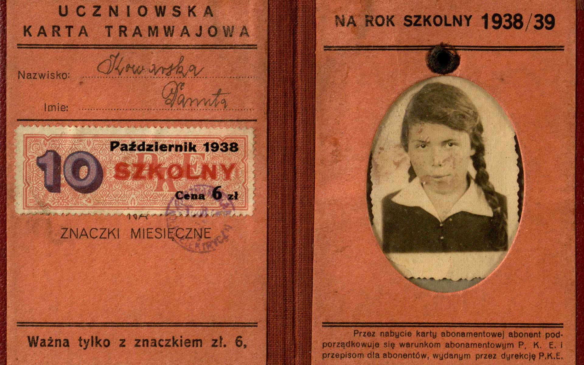 Świadectwa i dokumenty szkolne | 1850-1939 | Ze zb. Tadeusza Bonieckiego