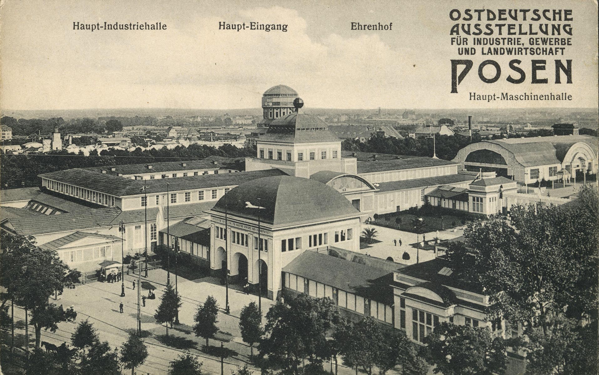 Wystawa Wschodnioniemiecka | 1911 | Pocztówki Tadeusza Bonieckiego i Romana Trojanowicza