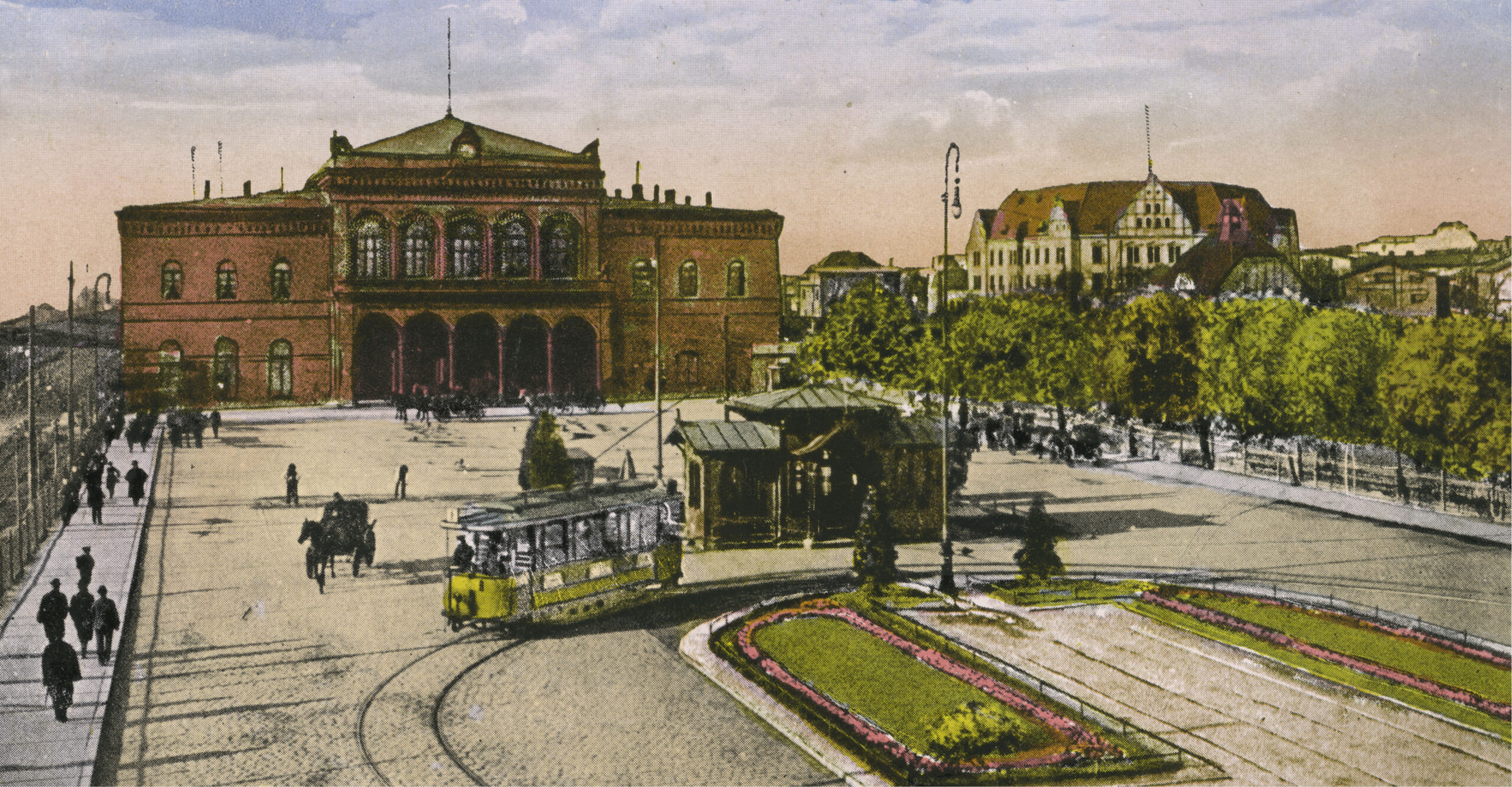 Dworzec Główny | 1898-1945 | Pocztówki ze zb. prywatnych