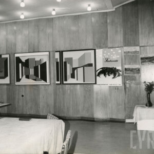 grafiki i obrazy powieszone na ścianach