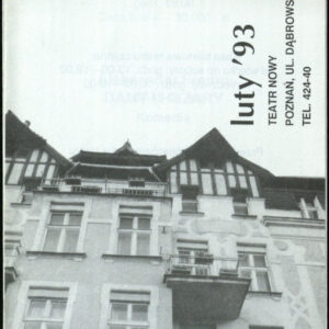 drukowany tekst z czarno-białymi fotografiami