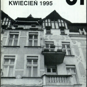 drukowany tekst z czarno-białymi fotografiami