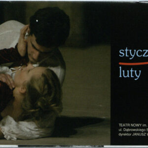 drukowany tekst z kolorową fotografią na pierwszej stronie i czarno-białymi fotografiami w środku, kolorowe elementy graficzne