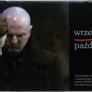 drukowany tekst z kolorową fotografią na pierwszej stronie i czarno-białymi fotografiami w środku, kolorowe elementy graficzne