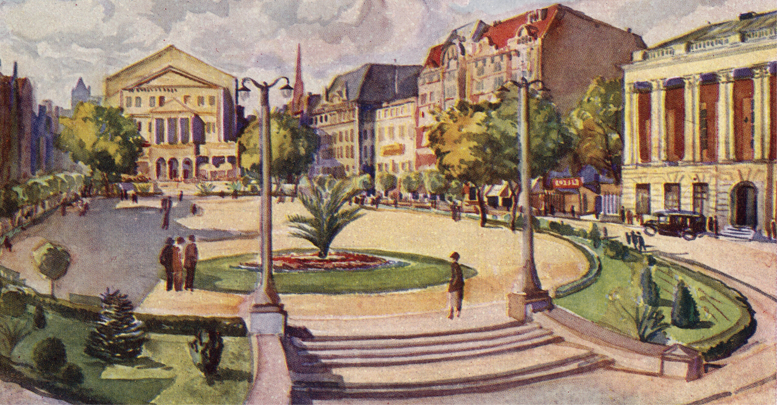 Poznań 20 akwarel | 1926 | Album ze zb. Damiana Giełdy