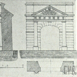 czarno-biały rysunek ołówkiem na białej kartce