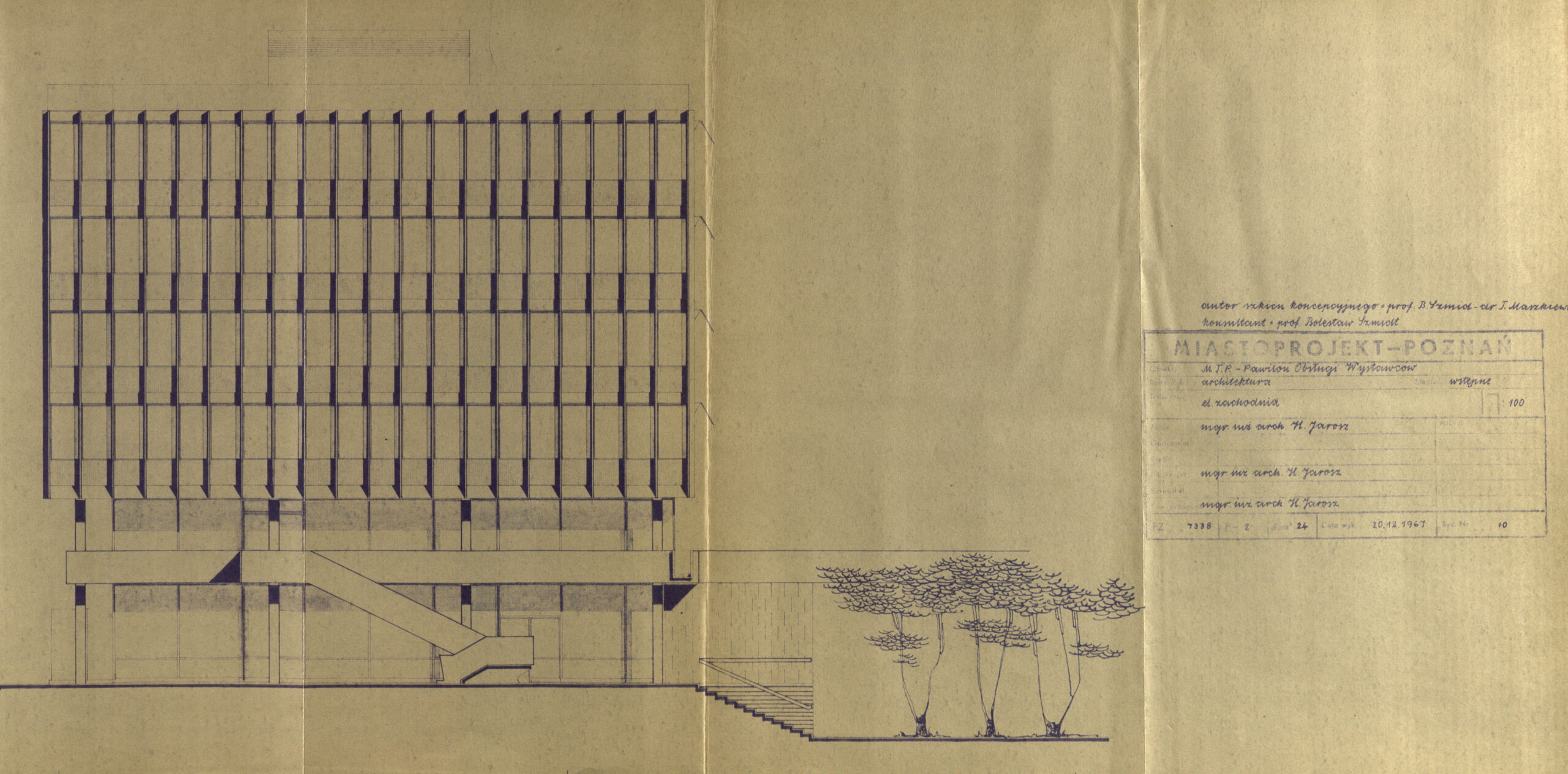 Centrum Targowe | 1966–1971 |Wydział Urbanistyki i Architektury UMP