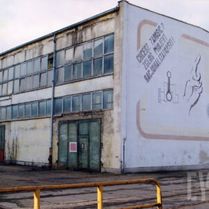 murowany budynek fabryczny