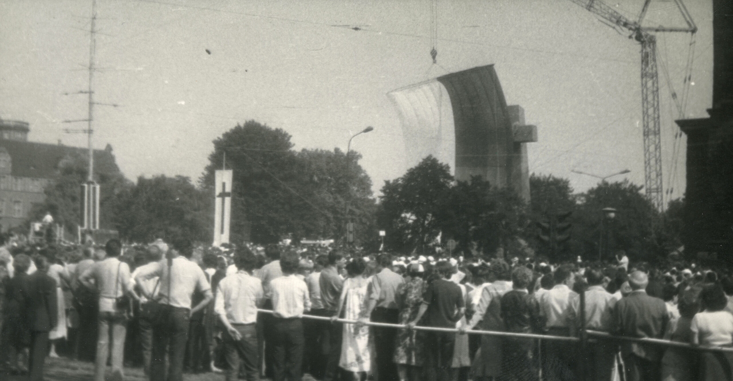 Obchody 25. rocznicy Poznańskiego Czerwca 1956 | 1981 | Fotografie Marka Klejnotowskiego