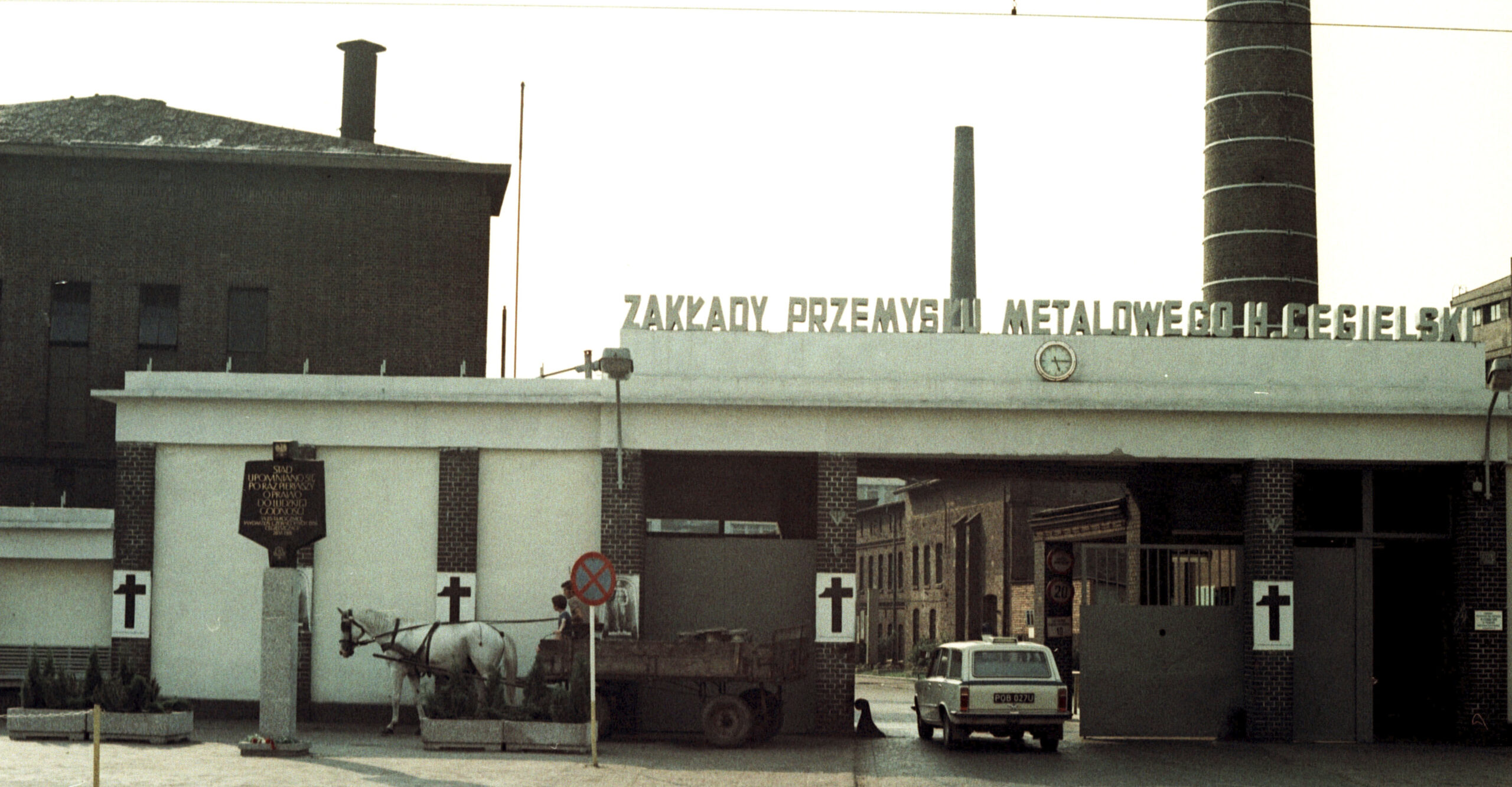 Obchody 25. rocznicy Poznańskiego Czerwca 1956 | 1981 | Fotografie Zbyszko Kuźniaka