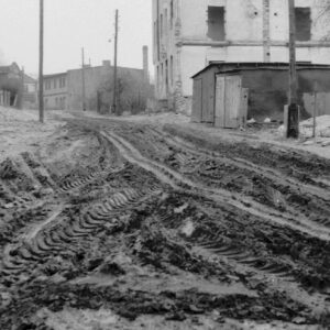 Rozbiórka domu przy ul. Rzeczańskiej na Żegrzu