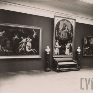 obrazy na całej ścianie