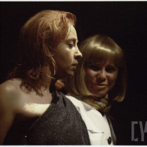 Barbara Prokopowicz w spektaklu Mamma Medea Toma Lanoye’a w Teatrze Polskim w Poznaniu