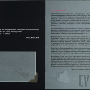 Program spektaklu Szarańcza Biljany Srbljanović w Teatrze Polskim w Poznaniu