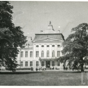 Fasada pałacu w Rogalinie