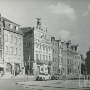 Zachodnia pierzeja Starego Rynku z Pałacem Działyńskich