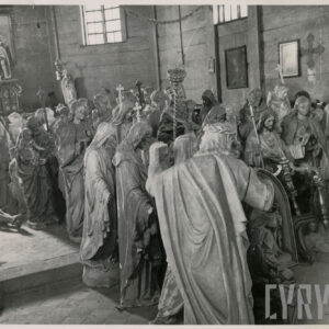 Składnica figur dewocyjnych w starym kościele św. Rocha w czasie II wojny światowej