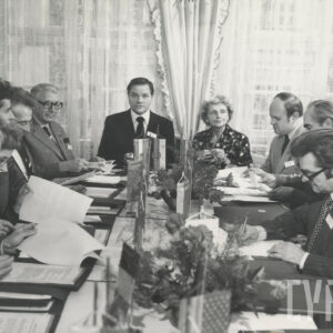 Inauguracyjne posiedzenie jury VII Międzynarodowego Konkursu Skrzypcowego im. Henryka Wieniawskiego
