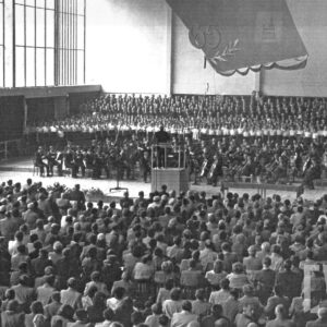 Prawykonanie utworu Stefana Bolesława Poradowskiego Laur Wawrzynowy op. 60, dedykowanego chórom wielkopolskim z okazji 65-lecia Wielkopolskiego Związku Śpiewaczego w hali nr 14 na terenie Międzynarodowych Targów Poznańskich