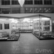 stoiska w hali wystawowej