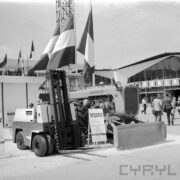 ciągnik na wystawie plenerowej