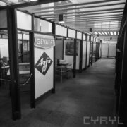 stoisko w hali wystawowej